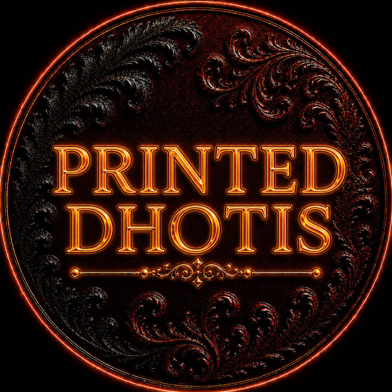 PRINTED DHOTIS