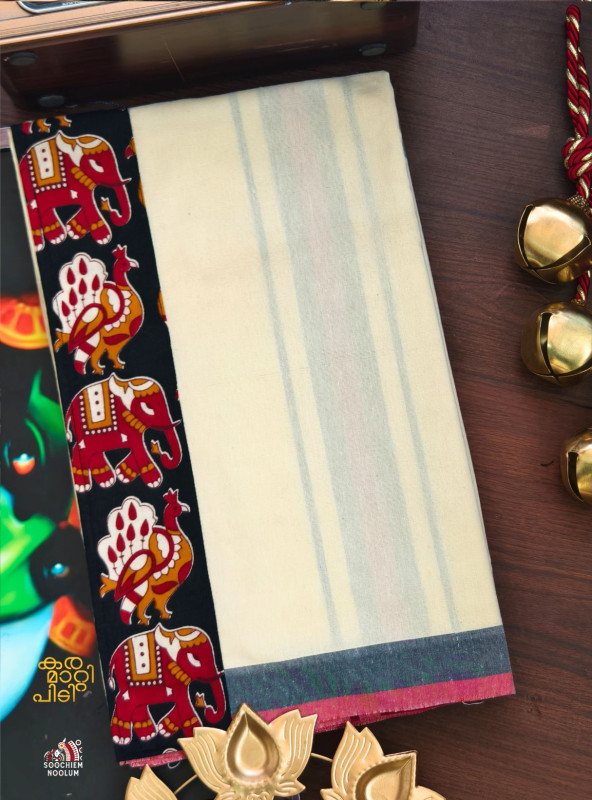 Off White Limited Edition Premium Cotton Dhoti[DHOTI000139]