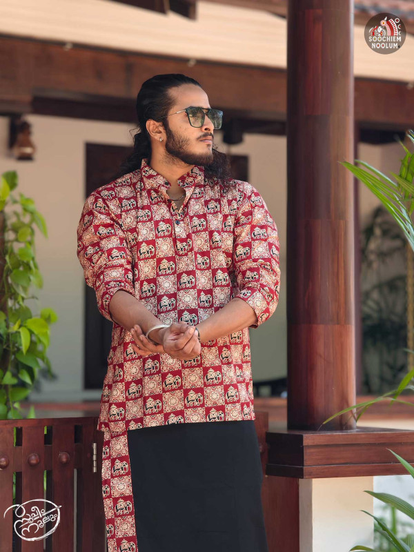 Red Elephant Premium Designer Kurta[KURTA00042]