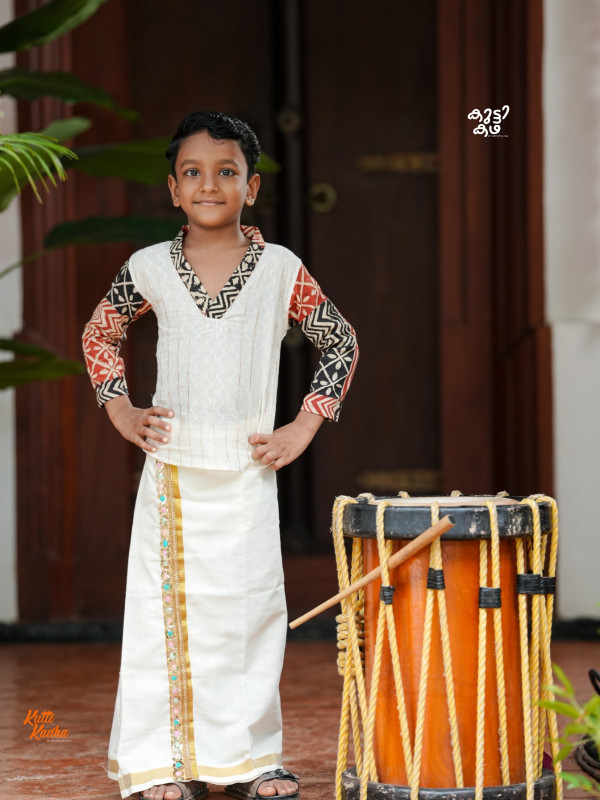 AMBARAM - DESIGNER COTTON KURTA FOR KIDS