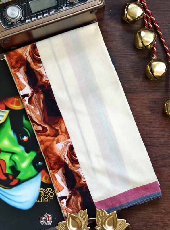 Off White Limited Edition Premium Cotton Dhoti[DHOTI000263]