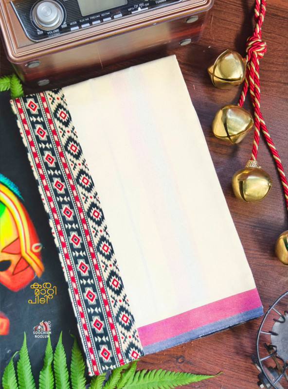 Off White Limited Edition Premium Cotton Dhoti [Clearance Sale][DHOTI000259]