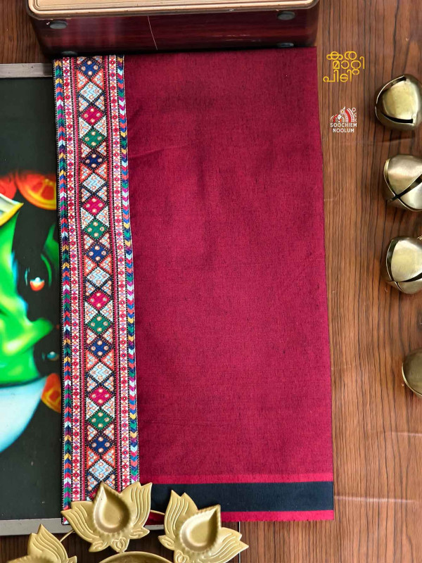 Marood Red Limited Edition Cotton Dhoti[DHOTI000387]
