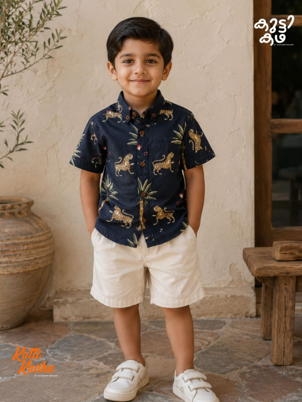 KELI - DESIGNER COTTON SHIRT FOR KIDS