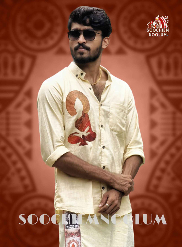 OFF-WHITE BUDDHA Printed Premium Shirt[SHIRT000193]