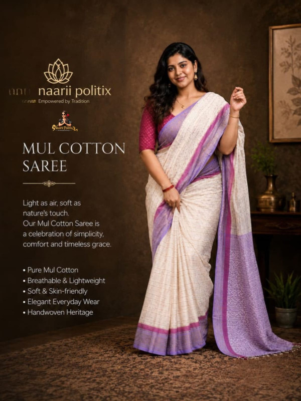 MUL COTTON SAREE
