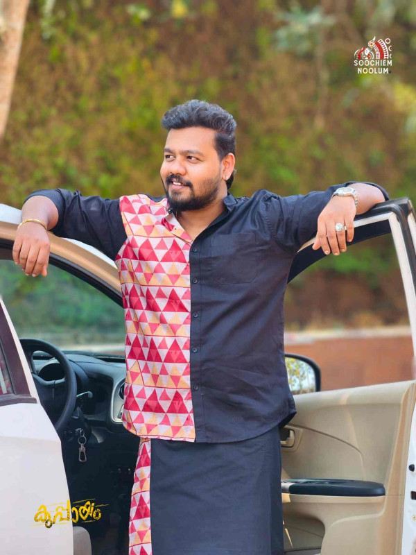 Black Premium Designer Half patch Shirt[SHIRT000238]