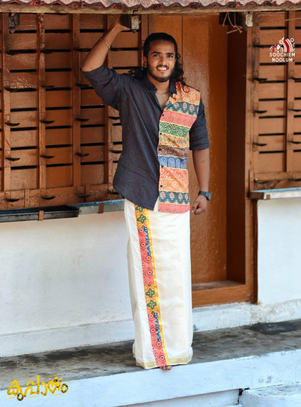 Black Premium Designer Half Patch Shirts+Double Cotton Combo[COMBO000159]