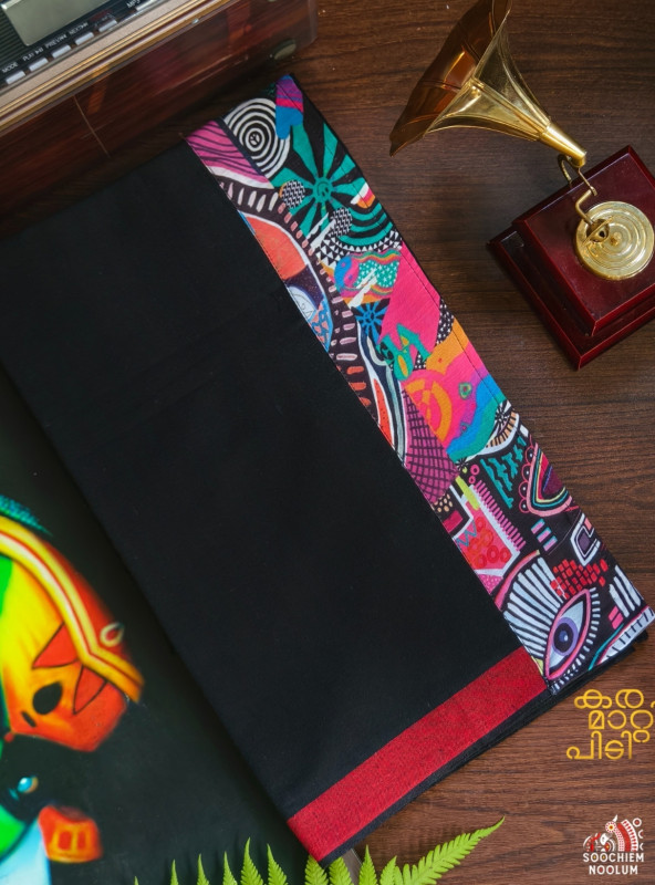Black Limited Edition Premium Cotton Dhoti [Clearance Sale][DHOTI00052]