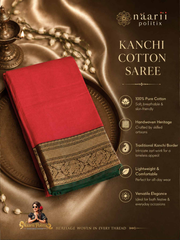 PREMIUM KANCHI COTTON SAREE