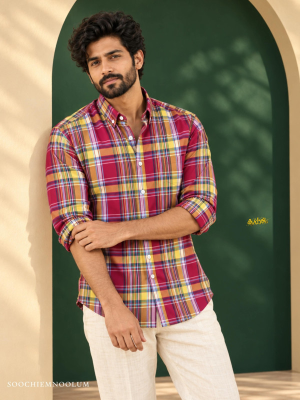 CLASSIC CHECKS DESIGNER PREMIUM SHIRT