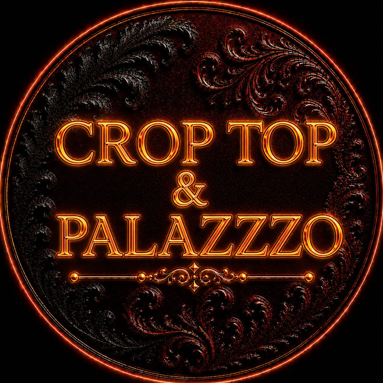 Crop Top Palazzo