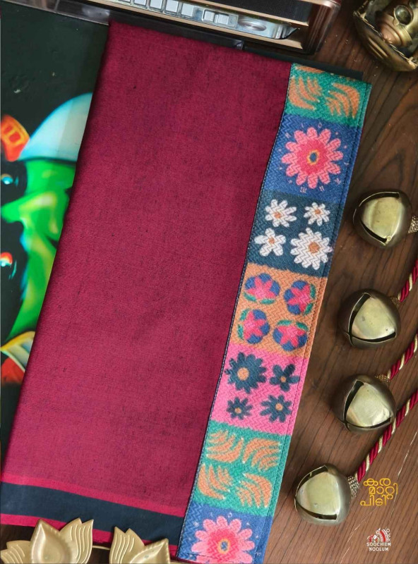 Marood Red Limited Edition Cotton Dhoti[DHOTI000391]